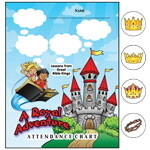 A Royal Adventure Attendance Charts & Stickers