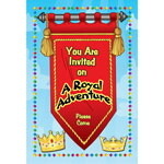 A Royal Adventure Invitation Cards (pk of 100)