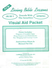 NLBL Junior Hi 7 Travels With the Israelites - Spring Visual Aid *WHILE SUPPLIES LAST*