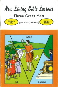 NLBL Primary 3 Three Great Men - Fall Teacher