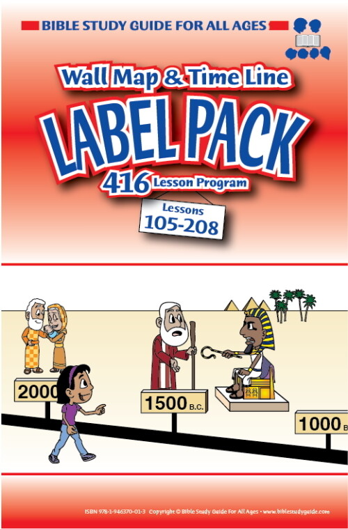 BSG Label Pack for Lessons 105-208