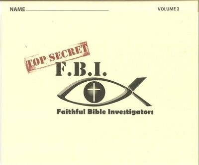 Faithful Bible Investigators (F.B.I.) Vol 2 - Student Folder