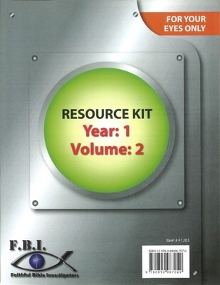 Faithful Bible Investigators (F.B.I.) Vol 2 - Resource Kit