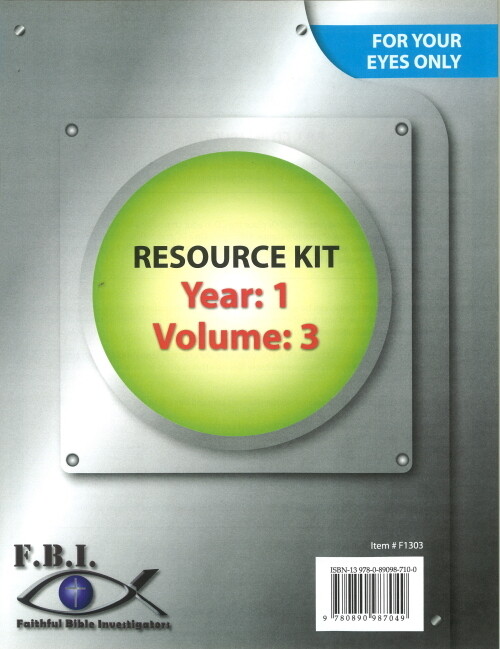 Faithful Bible Investigators (F.B.I.) Vol 3 - Resource Kit