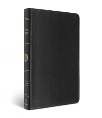 ESV Thinline Bible, Bonded Leather, Black