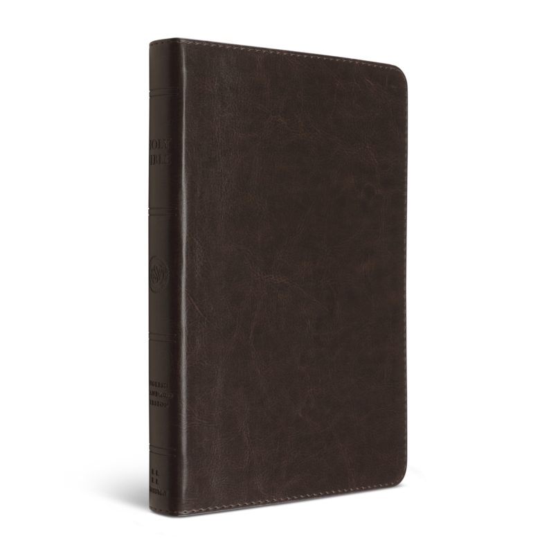 ESV Thinline Bible, TruTone®, Espresso