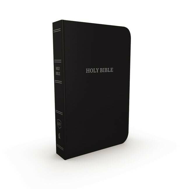 KJV Gift and Award Bible Black Leather-Look