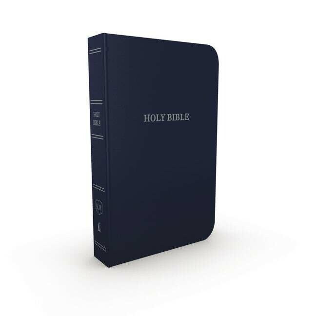 KJV Gift and Award Bible, Leather-Look, Blue 
