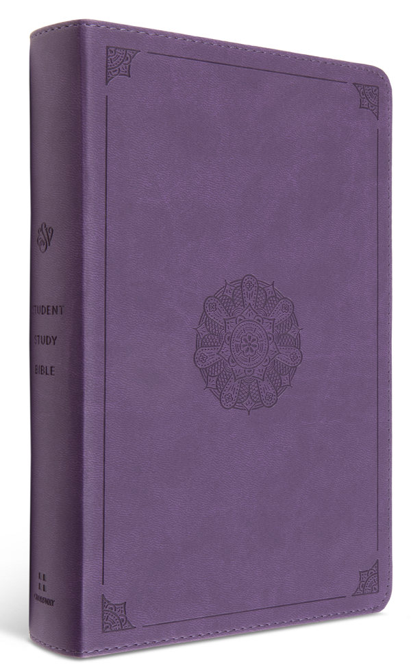 ESV Student Study Bible TruTone, Lavender, Emblem Design