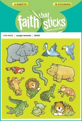 Jungle Animals Stickers