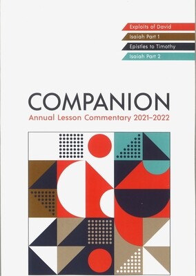 Companion: Foundations Annual Lesson Commentary 2021-22