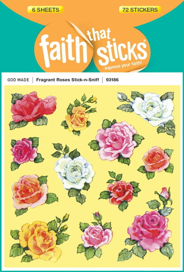 Fragrant Roses Stick-n-Sniff Stickers