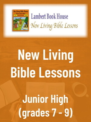 New Living Bible Lessons - Junior High