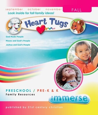 Fall Immerse Preschool/Pre-K&K Heart Tugs (take-home)
