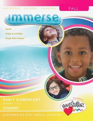 Fall Immerse Early Elementary Student