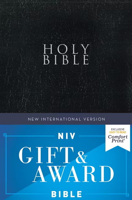 NIV Gift and Award Bible, Black