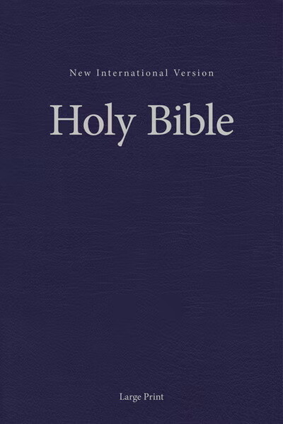 NIV Pew and Worship Large Print, Hardcover, Blue NIV Pew and Worship Large Print, Hardcover, Blue
