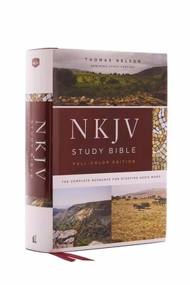 NKJV Study Bible, Full Color, Hardcover NKJV Study Bible, Full Color, Hardcover