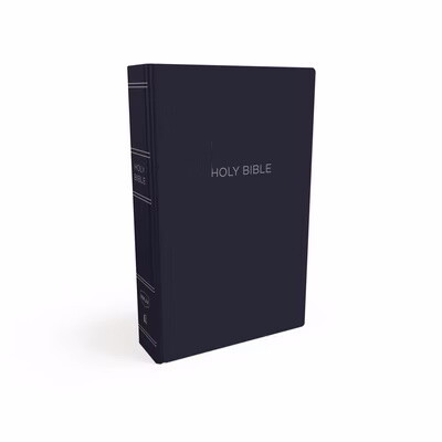 NKJV Gift and Award Bible, Leatherflex, Navy Blue