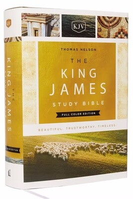KJV Full-Color Study Bible, Hardcover