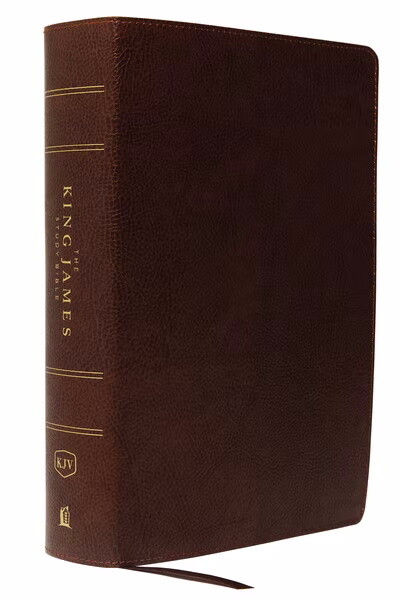 KJV Study Bible, Full Color, Bonded Leather, Brown