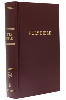 KJV Pew Bible, Burgundy