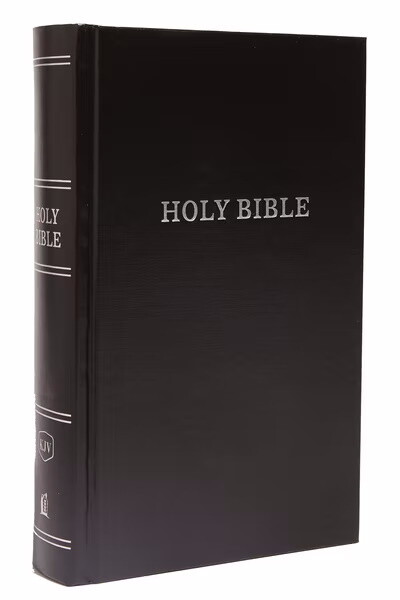 KJV Large Print Pew Bible, Black 