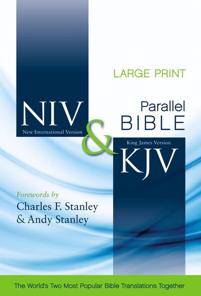 NIV/KJV Large Print Parallel Bible, Hardcover NIV/KJV Large Print Parallel Bible, Hardcover