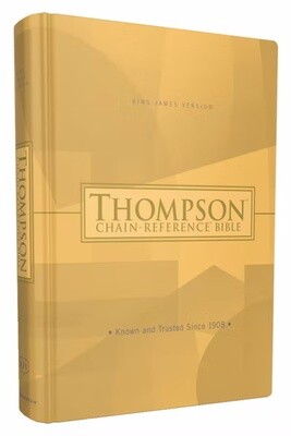 KJV Thompson Chain Reference Bible, Hardcover KJV Thompson Chain Reference Bible, Hardcover