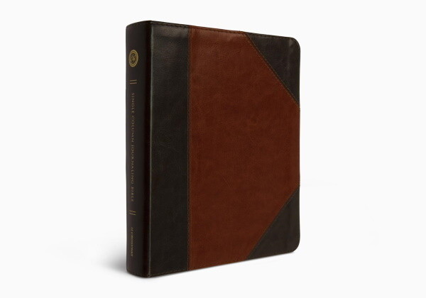 ESV Single Column Journaling Bible®, TruTone, Brown/Cordovan, Portfolio Design