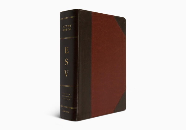 ESV Study Bible, TruTone, Brown/Cordovan Portfolio Design