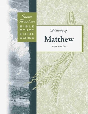 Study of Matthew Volume 1  (Chapters 1-14)​