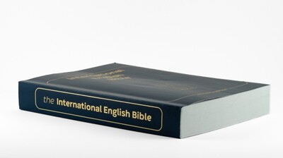 International English Bible (IEB) Bible [Ministry Edition], Blue Softcover