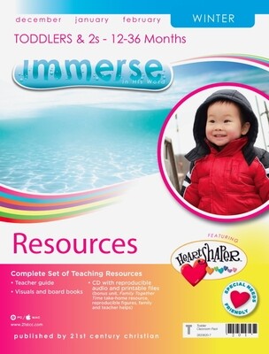 Winter Immerse Toddler/2s Classroom Pack with Manual Winter Immerse Toddler/2s Classroom Pack with Manual