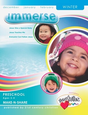 Winter Immerse Preschool Make-N-Share (student)