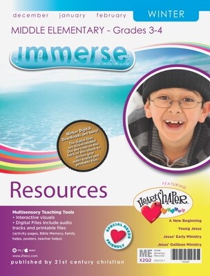 Winter Immerse Middle Elementary Resources