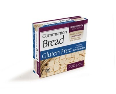 Communion Bread Gluten Free 200 Count  *NON-RETURNABLE*
