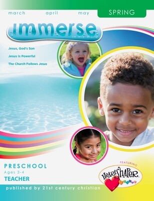 Spring Immerse Preschool Teacher Manual Spring Immerse Preschool Teacher Manual