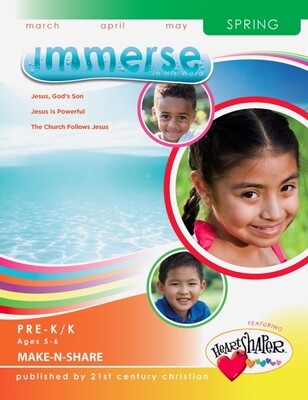 Spring Immerse Pre-K & K Make-N-Share (student) Spring Immerse Pre-K & K Make-N-Share (student)