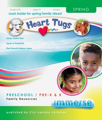 Spring Immerse Preschool/Pre-K&K Heart Tugs (take home)