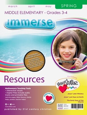 Spring Immerse Middle Elementary Resources