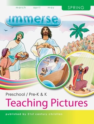Spring Immerse Preschool/Pre-K&K Teaching Pictures