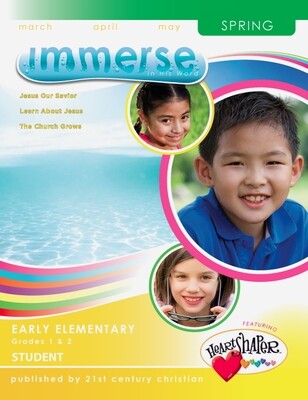 Spring Immerse Early Elementary Student