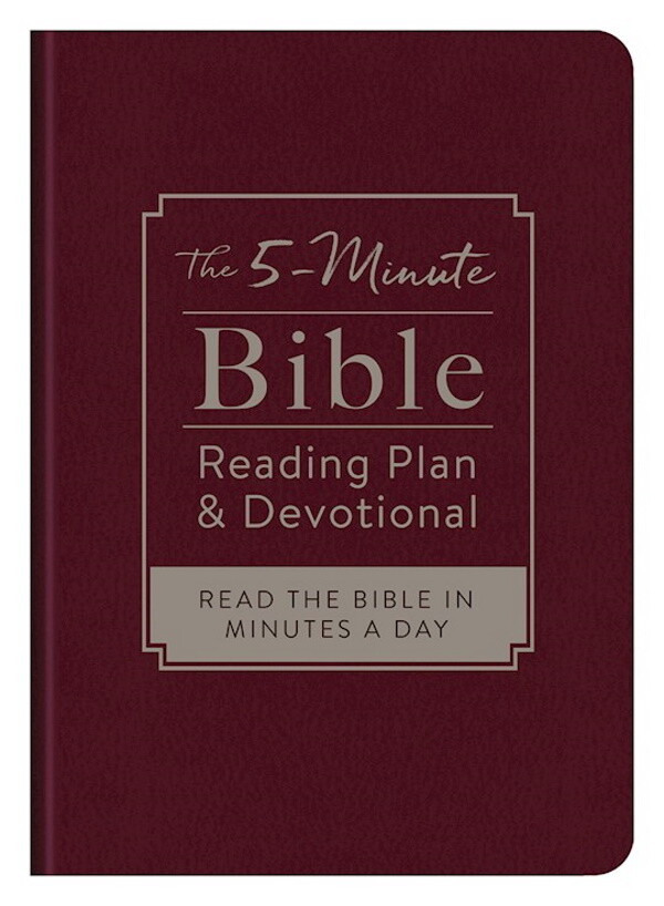 The 5-Minute Bible Reading Plan And Devotional