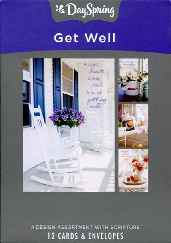 Boxed Cards - Get Well - Sunny Days
