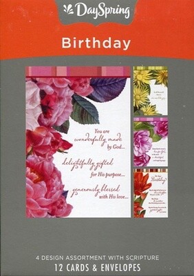 Boxed Cards - Birthday - Beautiful Sentiment