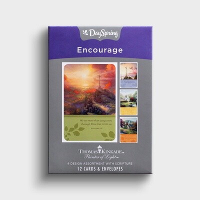 Boxed Cards - Encourage - Thomas Kinkade, KJV