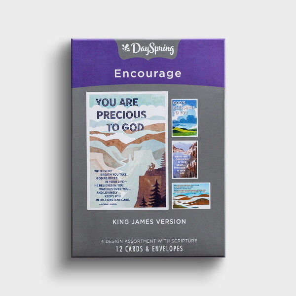Boxed Cards - Encourage - Peaceful Destinations (Scripture), KJV
