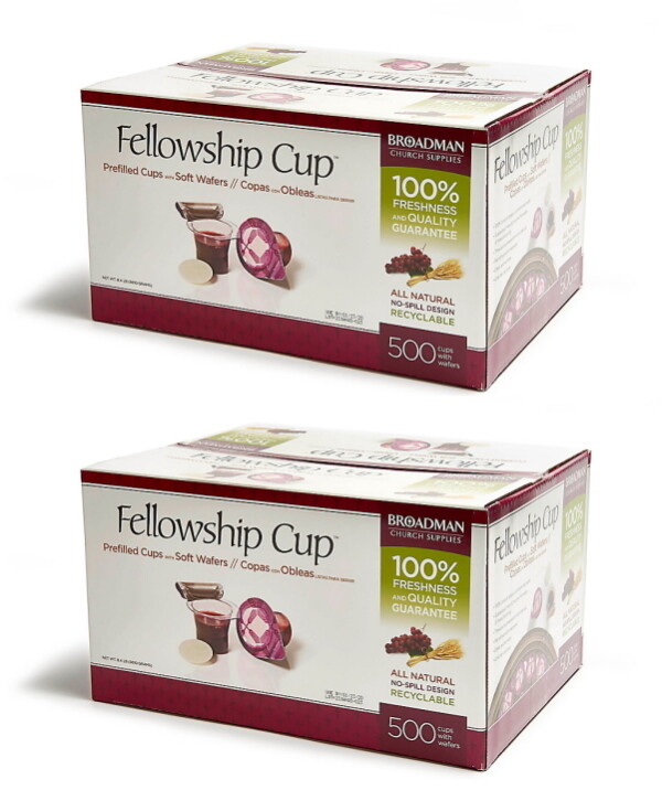 Fellowship Cup Half Case (1,000 prefilled sets) *NON-RETURNABLE*