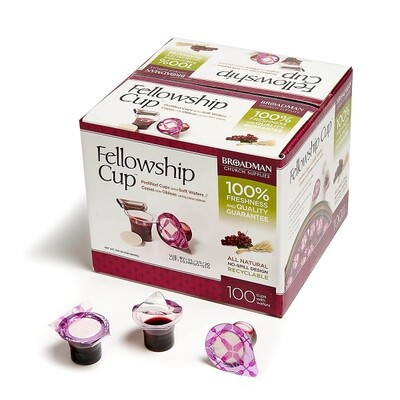 Fellowship Cup (100 Pack) *NON-RETURNABLE*